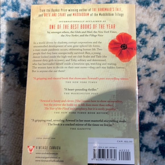 New!! Margaret Atwood - the Year of the Flood - Picture 2 of 2